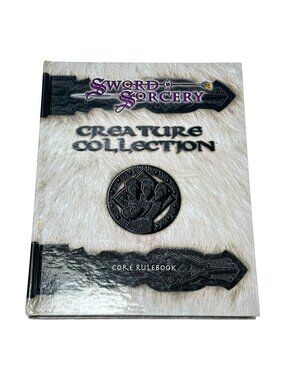 Sword Sorcery Creature Collection DND Core Rule Book HC 3.0 3E Dungeon Dragons